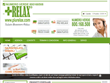 Tablet Screenshot of piurelax.com